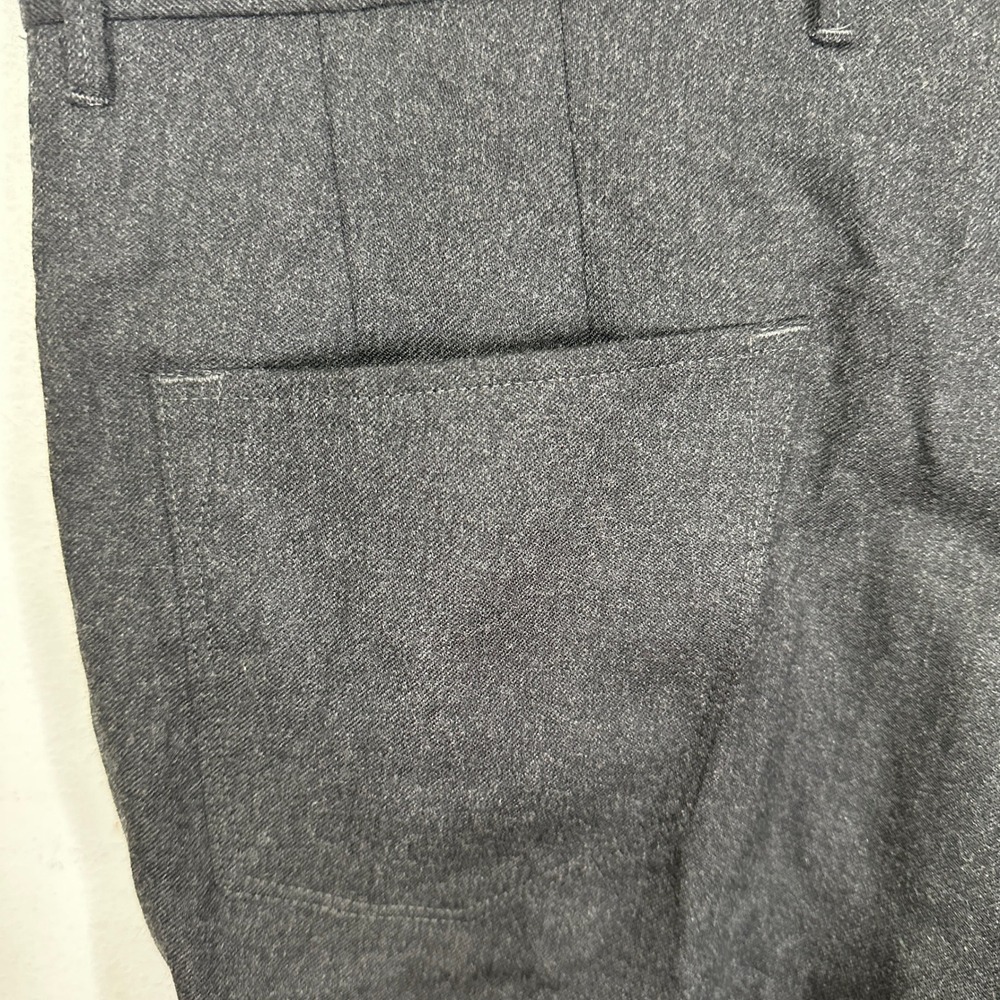 PT01 Traveller Super Slim Fit Wool Blend Stretch Trousers Grey Mens 36" READ - Picture 3 of 7